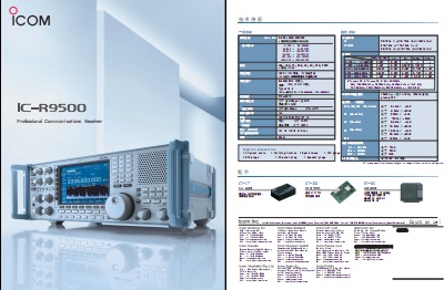 ICOM IC-R9500台式接收机英文彩页下载