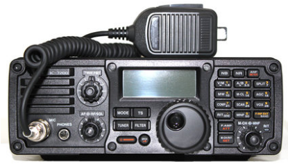 IC-7200 VFO 下改频，静噪，音量，功率设定方法