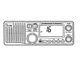 ICOM艾可慕IC-M127EURO海事电台icomm127euro英文说明书