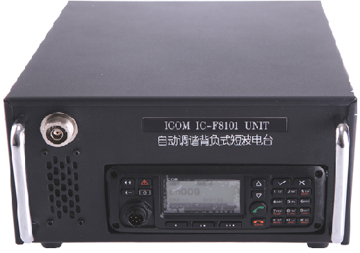 背负短波电台IC-F8101前面板介绍